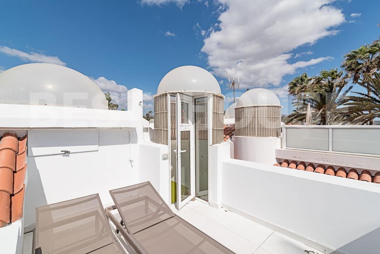 Stunning Bungalow At The Sand Dunes Of Maspalomas Playa del Ingles  Bagian luar foto
