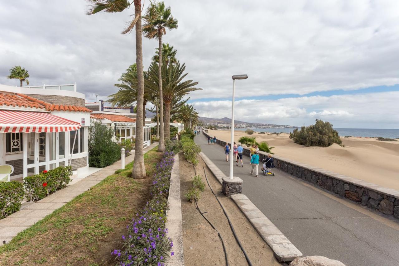 Stunning Bungalow At The Sand Dunes Of Maspalomas Playa del Ingles  Bagian luar foto